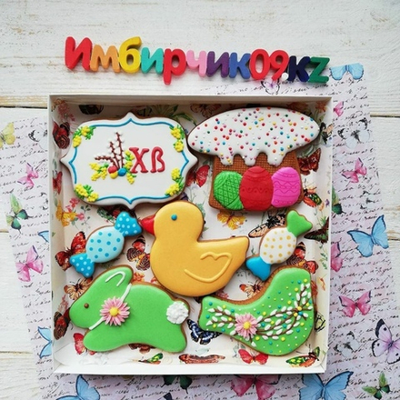 Имбирные пряники Пасха