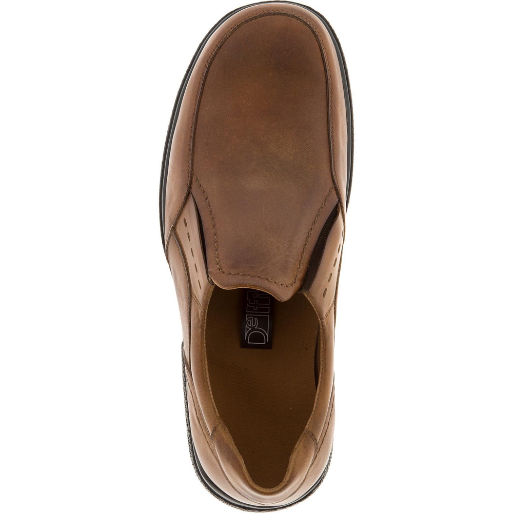 582367 полуботинки мужские коричневые