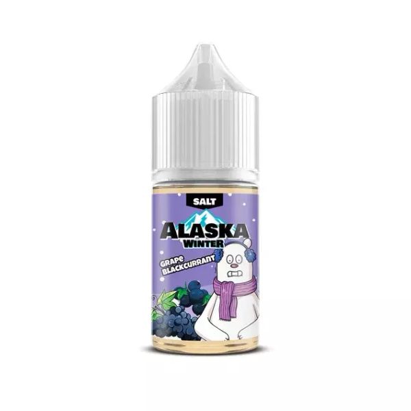 Купить Жидкость Alaska Winter Salt - Grape Blackcurrant 30 мл