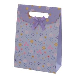 GAEM Пакет подарочный (бумага 210г/м2, блок микс 12шт), L19 W9 H27 см, 4в.