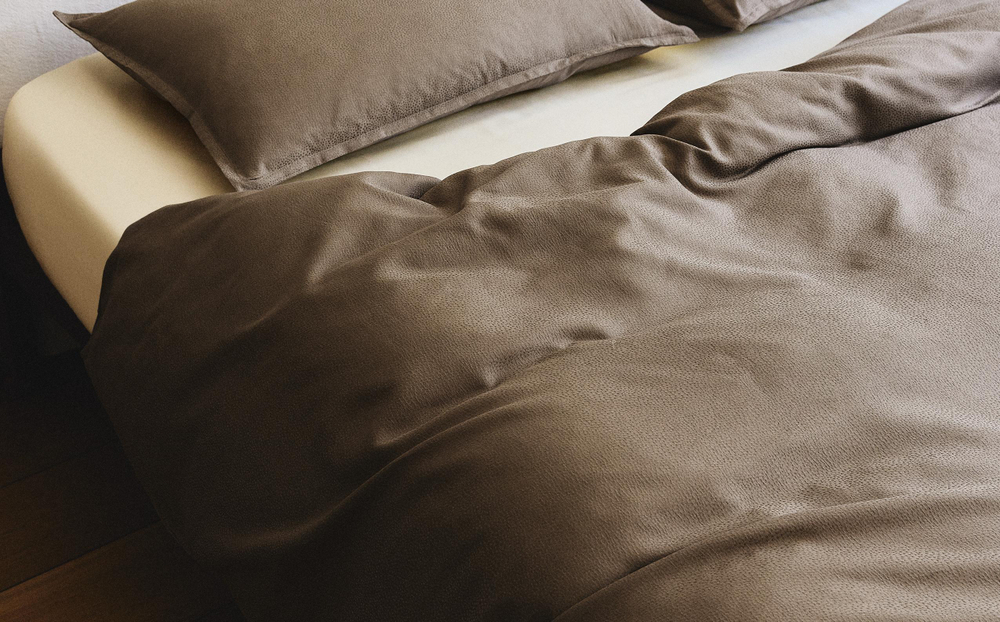 Пододеяльник Zara Home сатин, хлопок 100%, однотонный, 6173/088