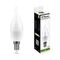 Лампа светодиодная Feron E14 7W 4000K Свеча на ветру Матовая LB-97 25761