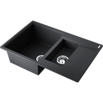 Мойка Omoikiri Daisen 78-2T-BL Tetogranit/черный