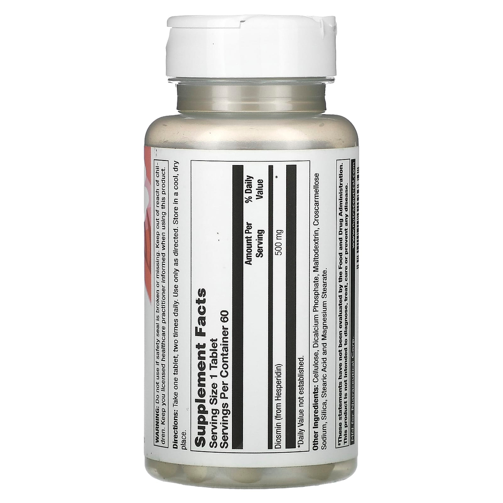 Natural Balance, Diosmin, для поддержки сосудистой системы, 60 таблеток (500 мг в 1 таблетке)