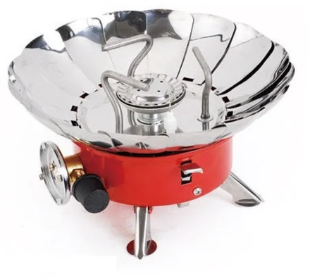 Газовая плитка горелка с защитой от теплопотерь T-203 портативная