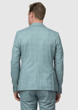 Мужской костюм двойка (голубой) А115
