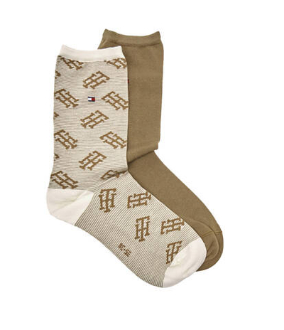 Носки 2 пары Tommy Hilfiger - коричневый(701225896)