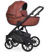 Детская коляска Riko Basic Montana Ecco 3 в 1 17 Maroon (т.бордовый)