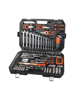 Набор автомобильного инструмента Gigant 131 предмет, Сталь Cr-V, GAS 131S