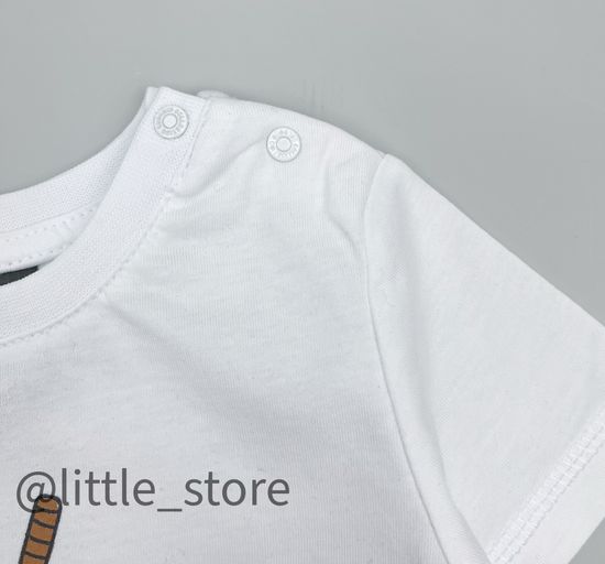 Футболка хлопковая "Теннис" Белая