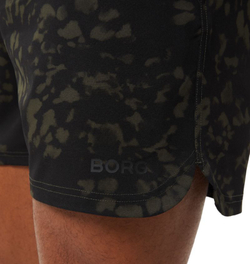 Мужские теннисные шорты Björn Borg Shorts Print - черный