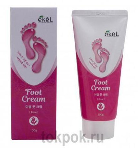 Крем для ног с розой EKEL Rose Foot Cream, 100 гр