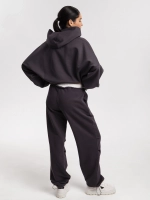 Брюки трикотажные, графит