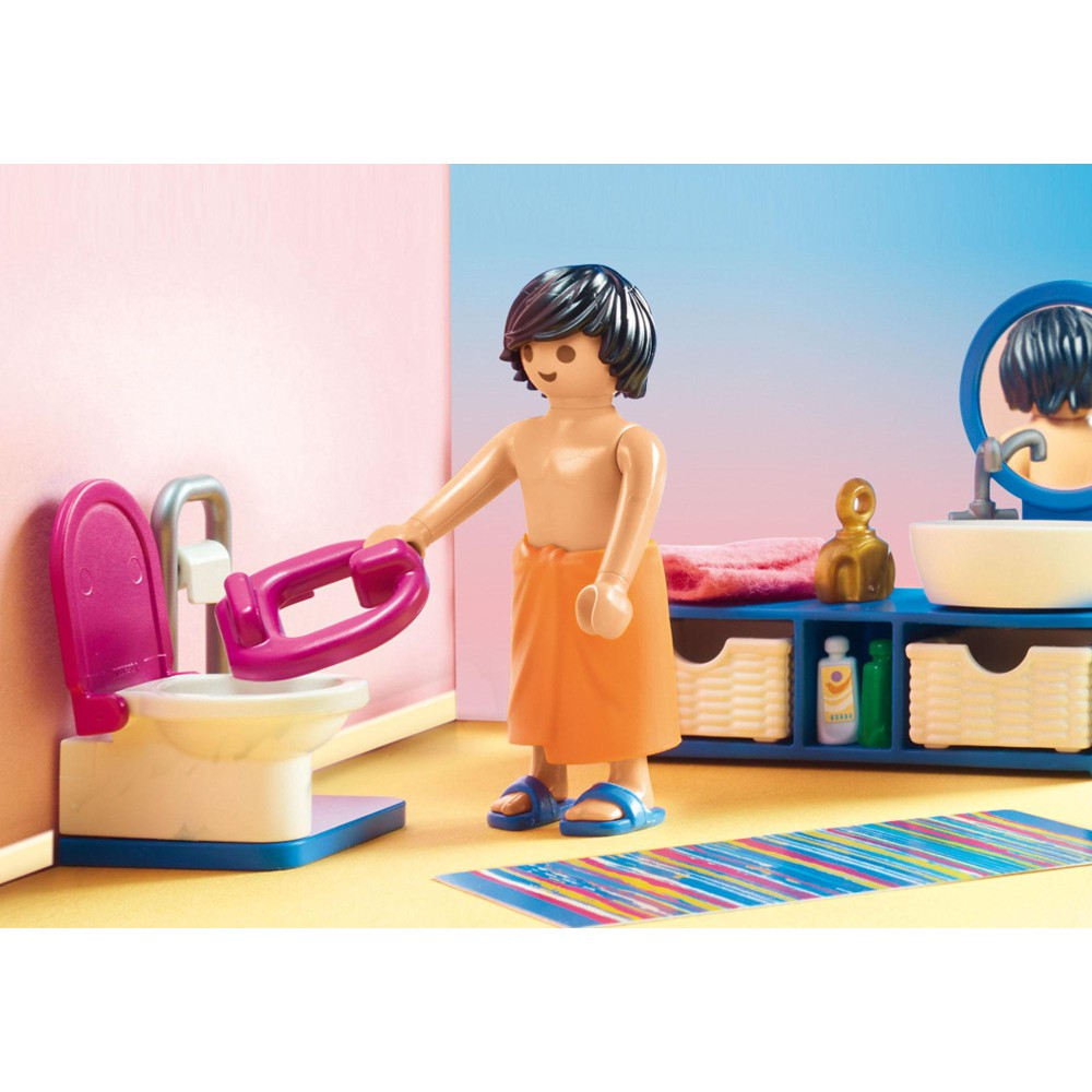 Playmobil 70211 Ванная комната с ванной 51 деталь — фото 4