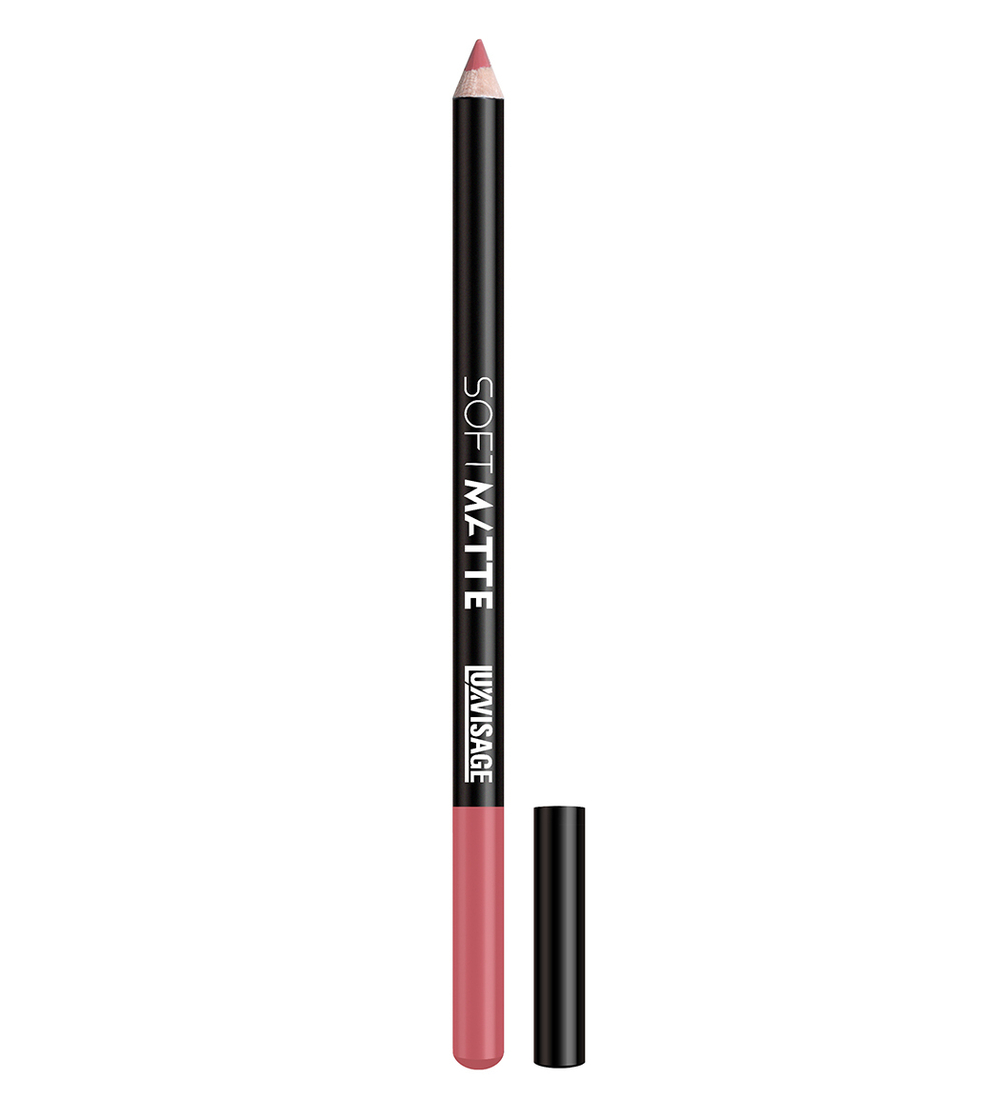 LuxVisage Карандаш для губ "SOFT MATTE" тон 607 (дикая ягода)