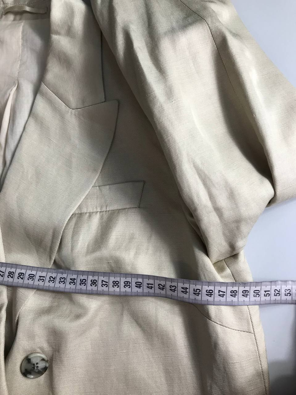 Жакет CALISTA из вискозы и льна стильный 46 размер