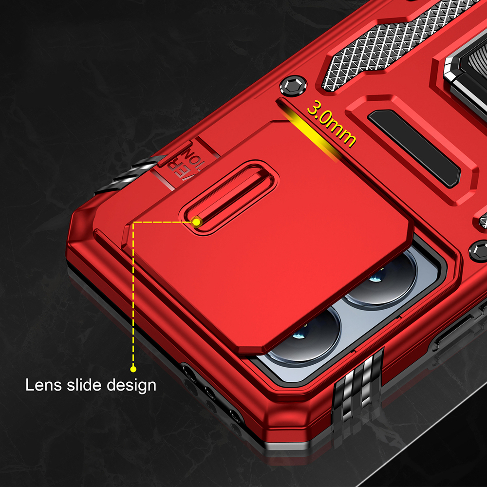 Чехол Safe Case с кольцом и защитой камеры для Xiaomi 14T