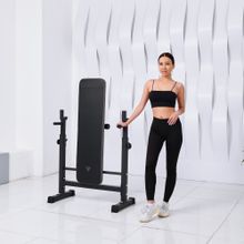 Скамья со стойками под штангу DFC D6453L