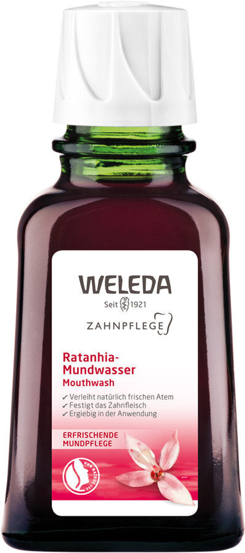 Зубной эликсир РАТАНИЯ Weleda, 50 мл