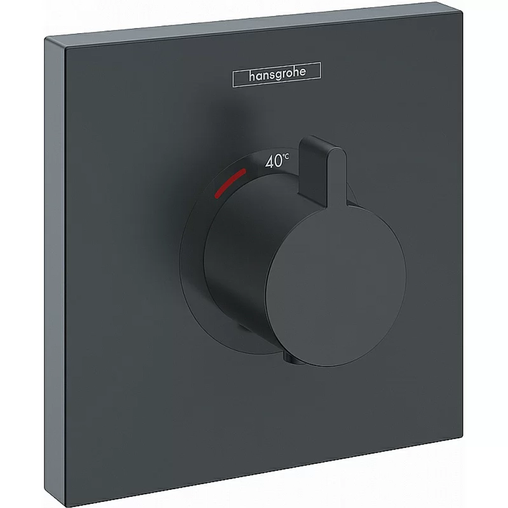 Смеситель для душа Hansgrohe ShowerSelect HighFlow 15760670 черный матовый