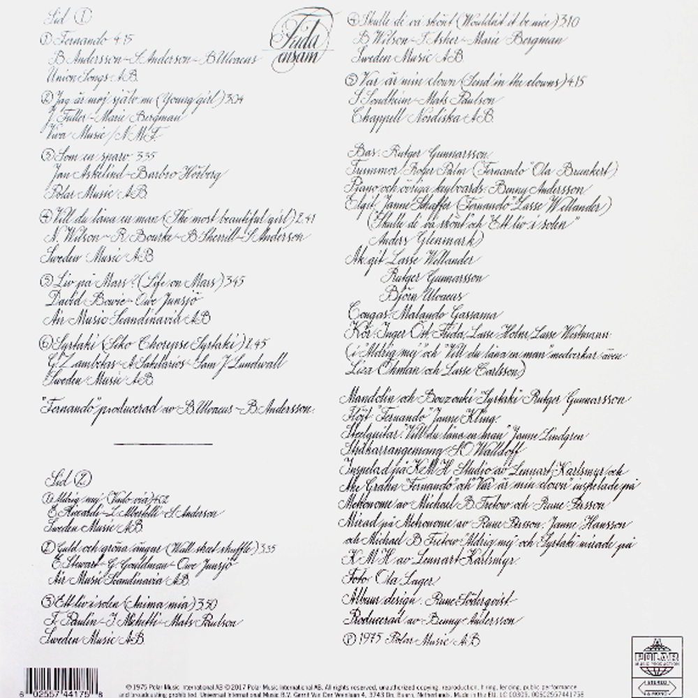 Anni-Frid Lyngstad / Frida Ensam (LP)