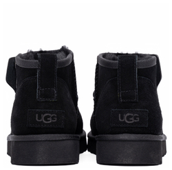 UGG Classic Ultra Mini Zip Boot Black