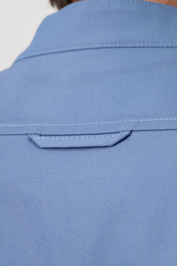 Туника с кокетками-карманами