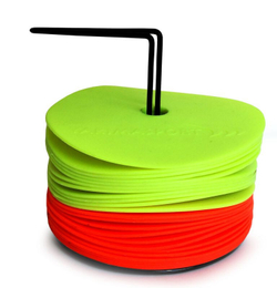 Znaczniki тренировкиowe Yakimasport Flat Marker 6in. 20P - желтый