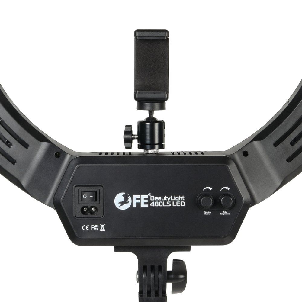 Осветитель кольцевой Falcon Eyes BeautyLight 480LS LED со стойкой