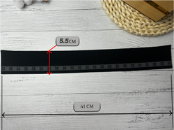 НАБОР Подвязов ДЛЯ ПОЛО черный с надписями 3шт