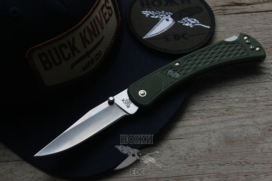 Складной нож BUCK 0110ODS2 110 Slim Knife Select c клинком из стали 420HC, рукоять ABS-пластик