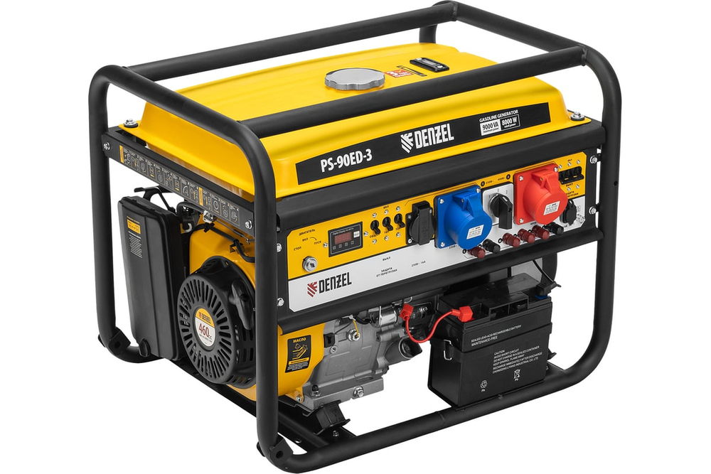 Генератор бензиновый Denzel PS-90ED-3