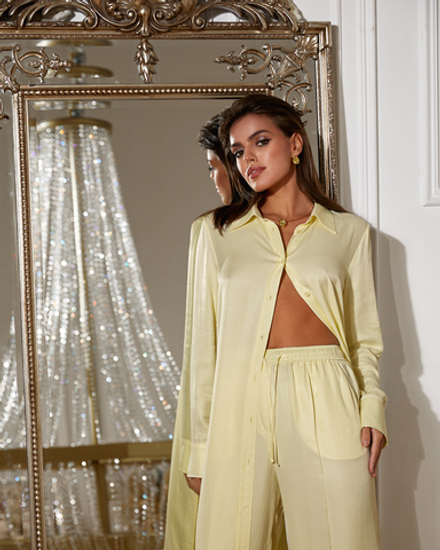 Платье-рубашка "Sleep Chic"