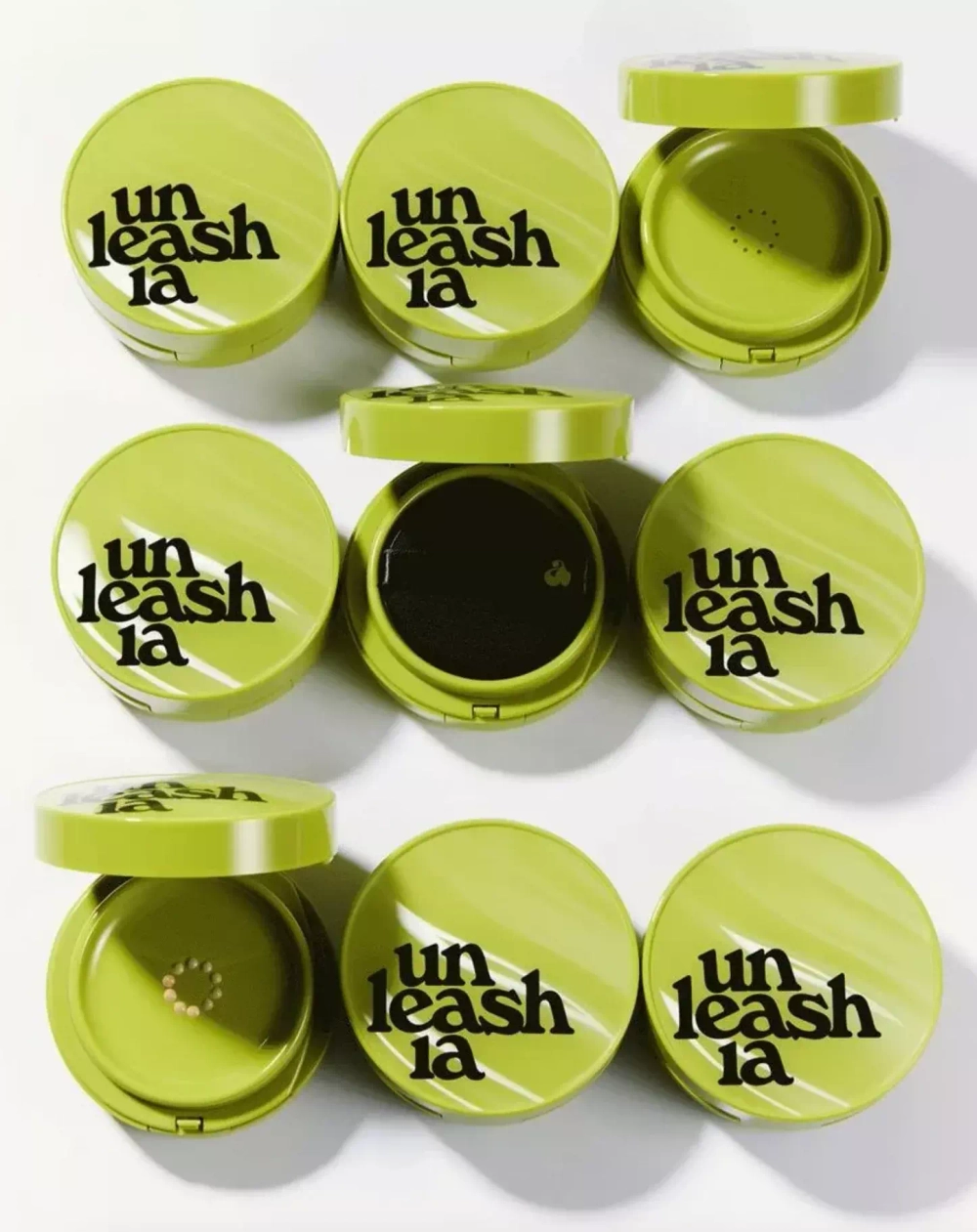 UNLEASHIA Satin Wear Healthy-Green Cushion SPF 30/PA + - Тональный кушон с сатиновым финишем
