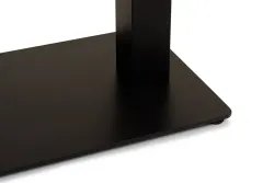 "Каффе" стол из HPL 110х70см, цвет "дуб", подстолье стальное двойное