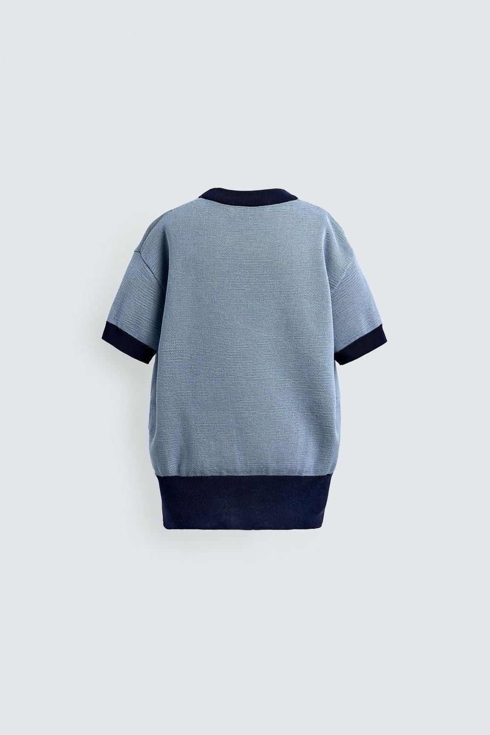 ZARA X DISNEY ТРИКОТАЖНАЯ ФУТБОЛКА DONALD DUCK, СИНИЙ