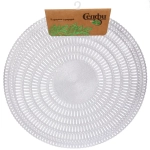 Салфетка на стол 38см «Ариадна», цвет серебро