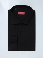 Сорочка мужская VESTER длинный рукав, цвет черный, бамбуковое волокно 58218 09