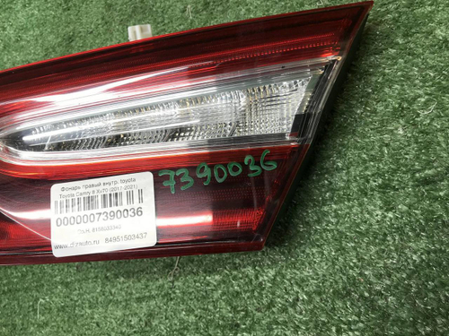 Фонарь правый внутр. Toyota Camry 8 XV70 17-нв LED