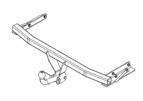 Фаркоп Avtos на FORD FOCUS S-MAX (2010)(паспорт и сертификат в комплекте)(без электрики)FD 27