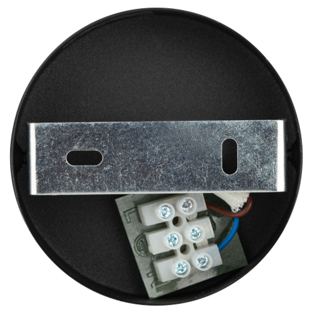 Светильник настенно-потолочный спот ЭРА OL52 BK GX53 IP20 черный