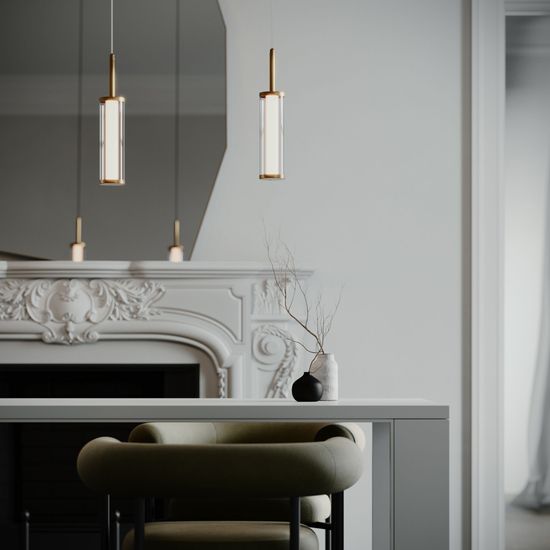 50386/1 LED / подвесной светильник / латунь