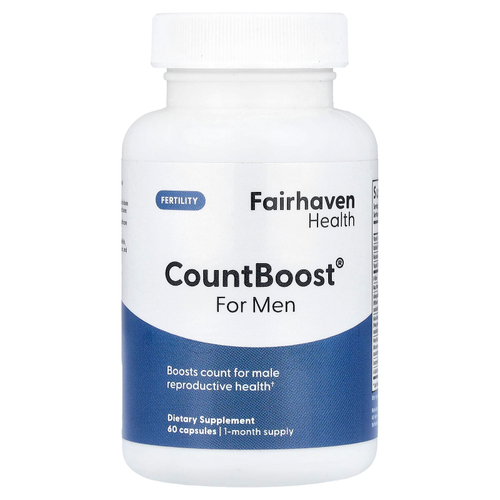 Fairhaven Health, CountBoost для мужчин, 60 капсул
