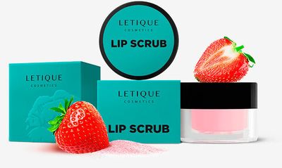 Скраб для губ LETIQUE Cosmetics Lip Scrub Sweet Strawberry 10 г