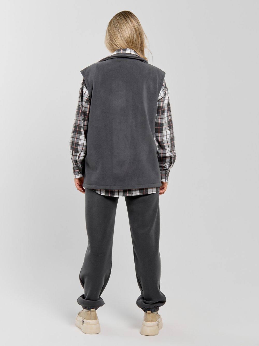 Толстовка (жилетка) Блик-3 Виотекс ГРАФИТОВЫЙ