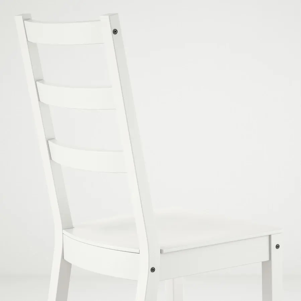 Стол и 4 стула - NORDVIKEN /IKEA/ НОРДВИКЕН  ИКЕА,  152/2223х95  см, белый