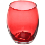 Подсвечник «Oasis-Barrel» 8*9см цвет красный