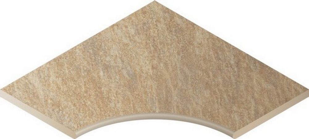 Ступень District Sand Bordo Nat 60x60 Ang.Round 30