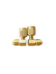 Переходник (угловой 90°; 5/16"Mх1/4"F, с R410А на R22, упак. 2 шт.) LT-AD78