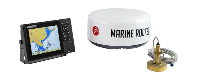 Комплект морской навигации 8C/TMM40-50-200XT/KRA-1009_N, Marine Rocket